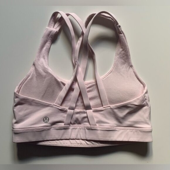 Lululemon Energy Bra Pretty Pink - Picture 2 of 4